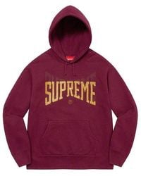Supreme - Rhinestone Shadow Hooded Sweatshirt - Lyst