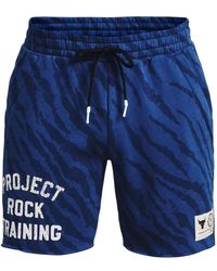 Under Armour - Project Rock Training Shorts - Lyst
