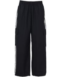 adidas - Originals 3-stripes Cargo Woven Breathable Running Sports Pants - Lyst