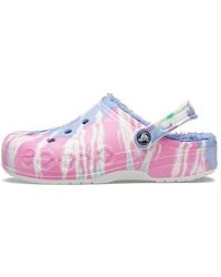 Crocs™ - Classic Clog Tie Dye Printing Slippers - Lyst