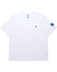 adidas - Originals Artist Tee Ss Funny Printing Sports Round Neck Short Sleeve - Lyst