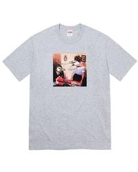 Supreme - Ss22 Week 17 X Antihero Crossover Curbs Tee Cartoon Pattern Printing Round Neck Short Sleeve - Lyst