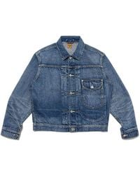 Human Made - Denim Work Jacket - Lyst