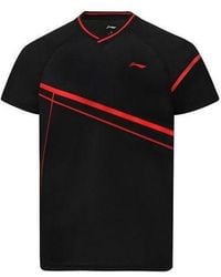 Li-ning - Badminton Series Breathable Training Sports Short Sleeve Couple Style - Lyst