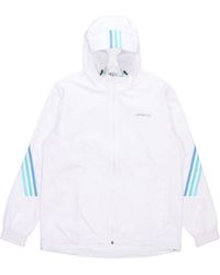 adidas - Neo M Fav 3S Wb 2 Contrasting Colors Sports Hooded Jacket - Lyst