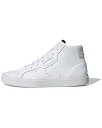 adidas - (Wmns) Sleek Mid 'Triple' - Lyst