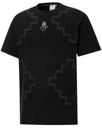 PUMA - X Pronounce Elevated Tee Crossover Geometry Pattern Athleisure Casual Sports Short Sleeve - Lyst