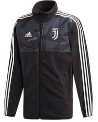 adidas - Juventus Soccer/Football Sports Stand Collar Jacket - Lyst