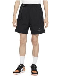 Nike - Solid Color Logo Woven Casual Shorts - Lyst