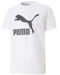 PUMA - Classics Logo T-Shirt - Lyst