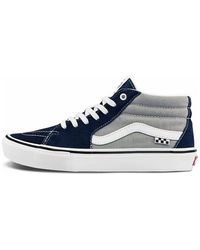 Vans - Skate Grosso Mid 'Dress Blues Drizzle' - Lyst