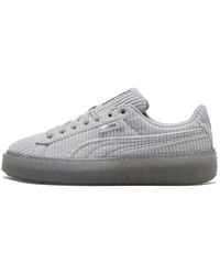 PUMA - (Wmns) Basket Platform Strap - Lyst