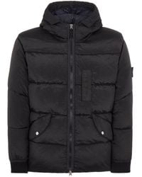 Stone Island - Nylon Metal Hooded Down Jacket - Lyst