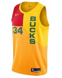 Nike - Giannis Antetokounmpo City Edition Milwaukee Bucks Swingman Jersey - Lyst