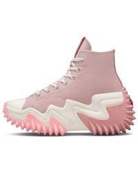 Converse - Run Star Motion Platform High 'Stone Mauve' - Lyst