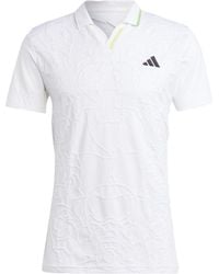adidas - Tennis London Freelift Polo Shirt - Lyst