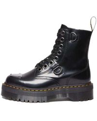 Dr. Martens - Jadon Buttero Leather Platform Boots - Lyst