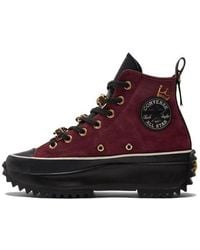 Converse - (Wmns) Run Star Hike High 'Deep Bordeaux' - Lyst