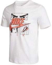 Nike - As Sportswear Tee Manga Hbr - Lyst