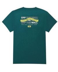 Vans - Alphabet Printing Casual Short Sleeve Couple Style - Lyst