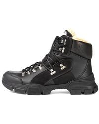 Gucci - Flashtrek High-Top With Wool - Lyst