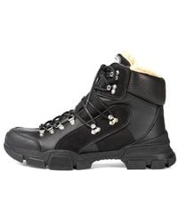 Gucci - Flashtrek High-top With Wool - Lyst