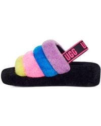UGG - (Wmns) Fluff Yeah Slide Taffy Multi' - Lyst