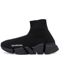Balenciaga - (Wmns) Speed 2.0 Sneakers Shiny Knit With Sole Unit' - Lyst