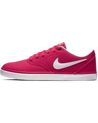 Nike - Sb Check Solarsoft Canvas Skateboarding Shoe - Lyst