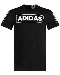 adidas - Adi 360 Logo Printing Sports Round Neck Short Sleeve - Lyst