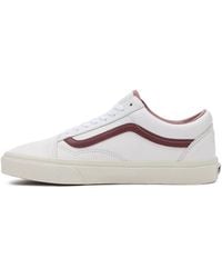Vans - Old Skool Premium Leather Dark' - Lyst