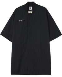 Nike - X Fear Of God X Nba Crossover Solid Color Loose Short Sleeve Shirt - Lyst