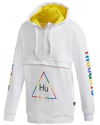 adidas - Originals X Crossover Printing Half Zipper Hooded Casual Sports - Lyst