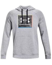 Under Armour - Rival Fleece Graphic Hoodie - Lyst