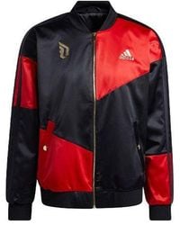 adidas - Cny Dame Jacket Logo Basketball Sports - Lyst