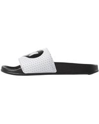 Reebok - Classic Slide Soft Sole Cozy Flat Heel Sports Slippers - Lyst