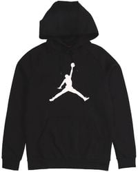 Nike - Large Logo Printing Fleece Lined Pullover - Lyst