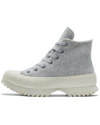 Converse - Chuck Taylor All Star Lugged 2.0 High 'Striped Knit - Lyst