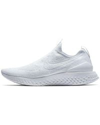 Nike - Epic Phantom React Flyknit 'Triple' - Lyst