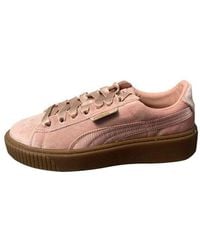 PUMA - (Wmns) Suede Platform Skateboarding Shoes - Lyst