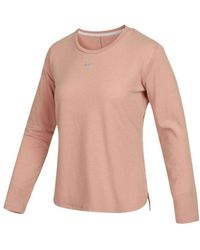 Nike - (Wmns) As W Nk One Luxe Df Ls Std Top Rose Whisper - Lyst