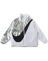 Nike - (Wmns) Swoosh Jacket Woven Cb Gel Large Splicing - Lyst
