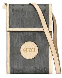Gucci - (Wmns) Logo Patternprint Off The Gridseries Singleshoulderbag Mini Darkgray - Lyst