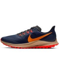 Nike - Air Zoom Pegasus 36 Trail 'Obsidian Crimson' - Lyst