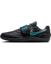 nike throwing shoes blue