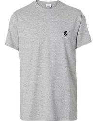 Burberry - Monogram Motif Specific Logo Cotton Short Sleeve - Lyst