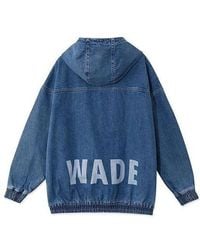 Li-ning - Way Of Wade Loose Fit Denim Hooded Jacket 'Denim' - Lyst