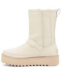 UGG - (Wmns) Classic Rebel Biker Short Boot 'Bone' - Lyst