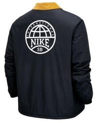 Nike - Sb Skateboard Logo Casual Sports Skateboard Lapel Jacket - Lyst