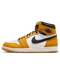 Nike - Air 1 Retro High Og "yellow Ochre" Shoes - Lyst